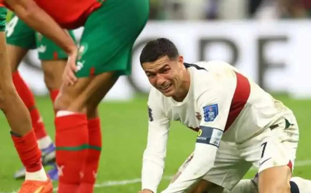 Ronaldo left in tears; Lost to Morocco and exited the series