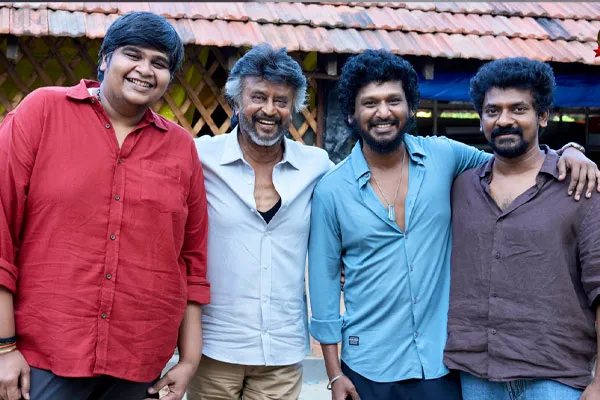 rajini with his recent movie directors