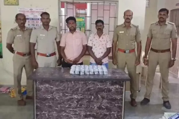 800 tobacco syringe seized in Thoothukudi, two arrested