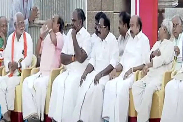 AIADMK upset with EPS over insults at Murugan devotees  conference