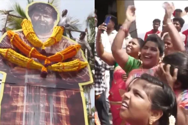 soori garudan release fans celebration 