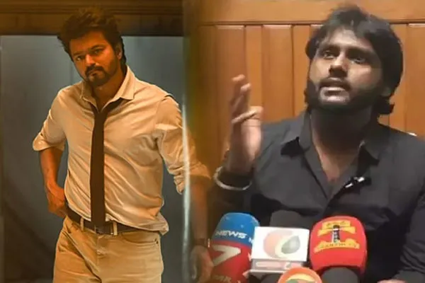 vijaya prabhakaran about the goat vijayakanth ai scene ciriticism 