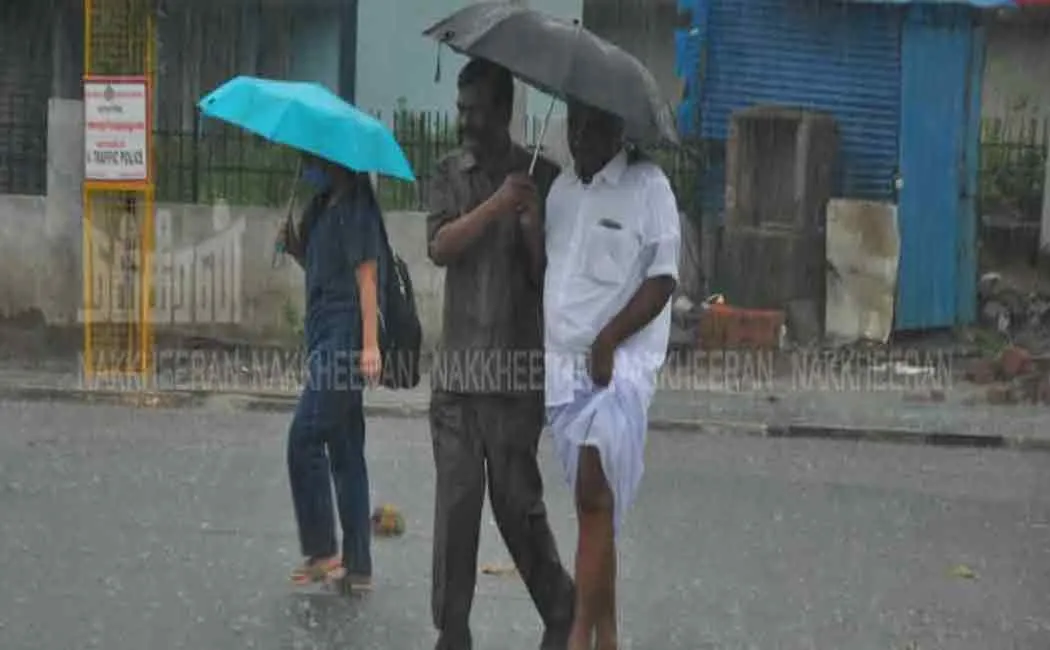 New air pressure is created; Rain for Tamil Nadu till 18th