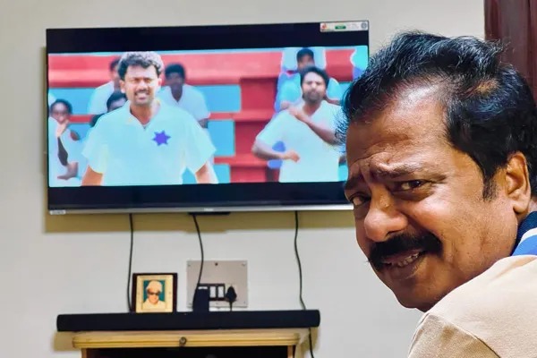 prithvirajan about his father pandiarajan happy with blue star movie