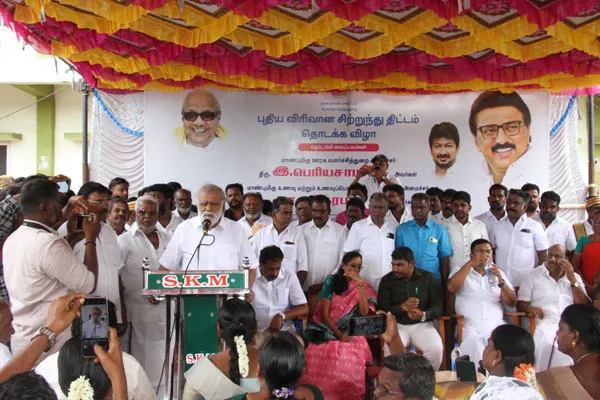  TN best state in India under Chief Minister Stalin rule says I. Periyasamy
