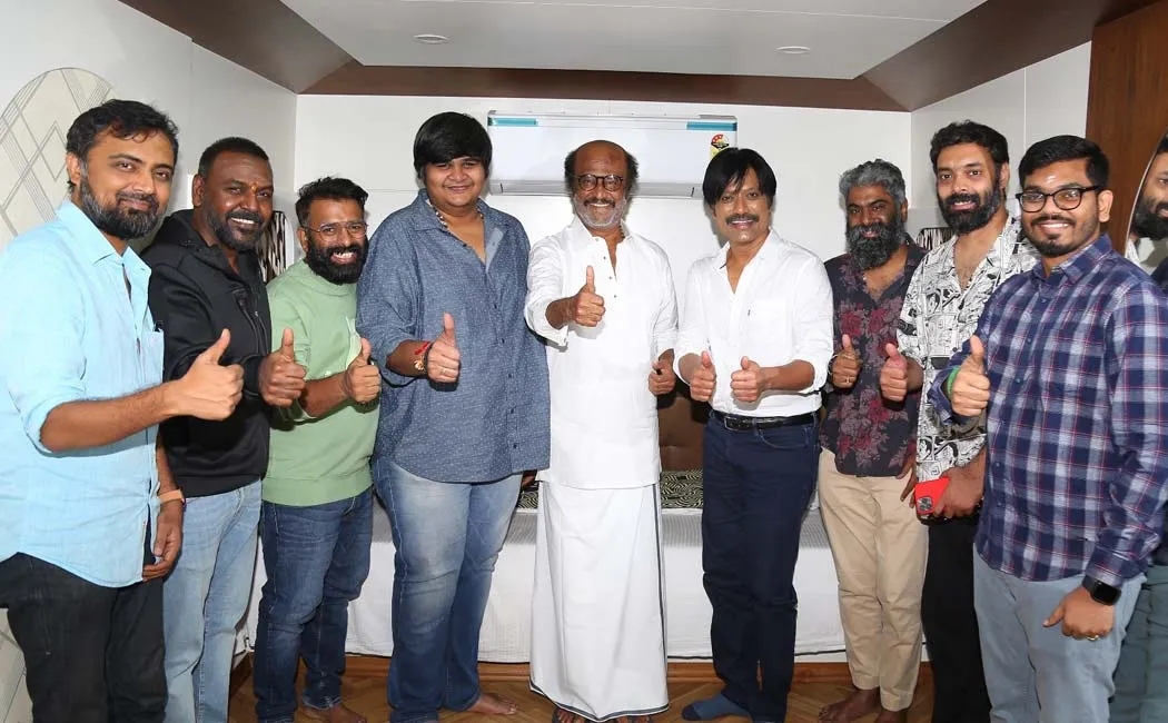 rajini meets jigarthanda 2 team 