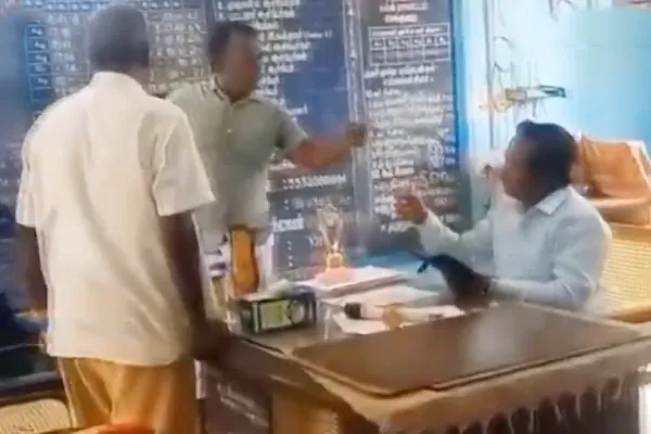 vck executive threatened the school headmaster 