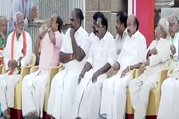 R.S. Bharathi strongly condemn eps  AIADMK regarding Murugan conference 