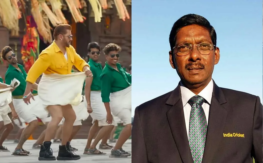 Former cricketer Laxman Sivaramakrishnan criticises salman khan movie song 