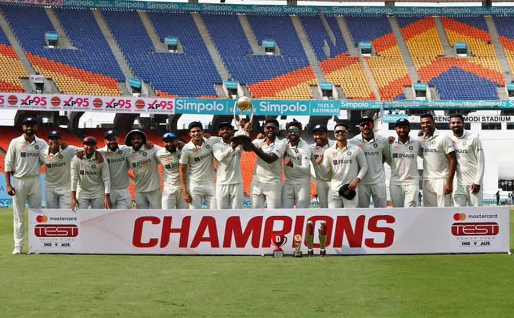 Twoplayer of series; Man of the Match kohli; India shone in Test series