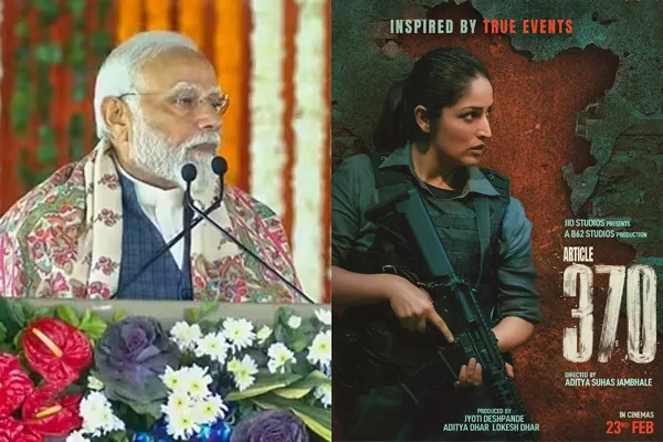 pm modi about article 370 movie 