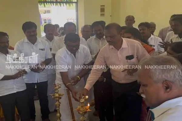 Nakkheeran News Echo Kind souls who built class for students studying under trees