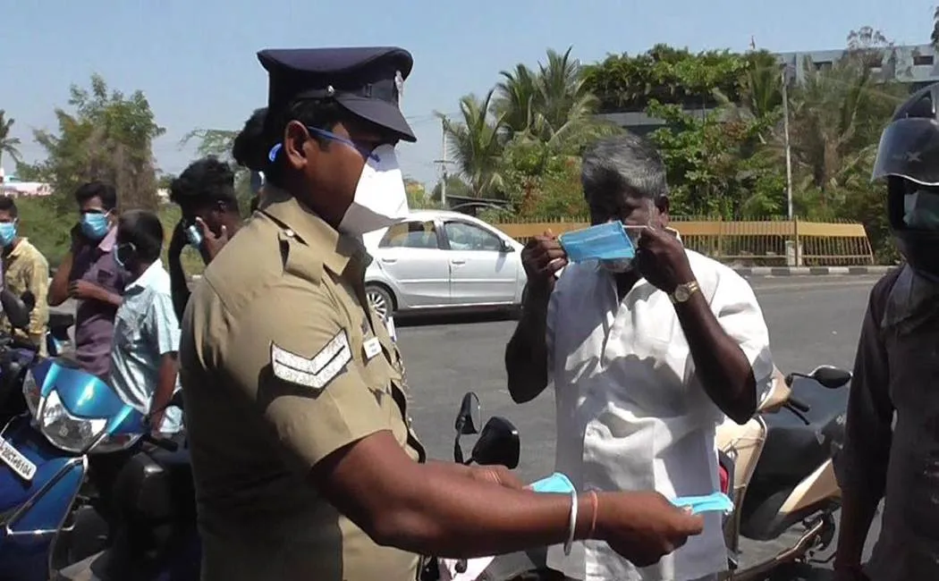  Corona virus issue - Thiruvannamalai police      