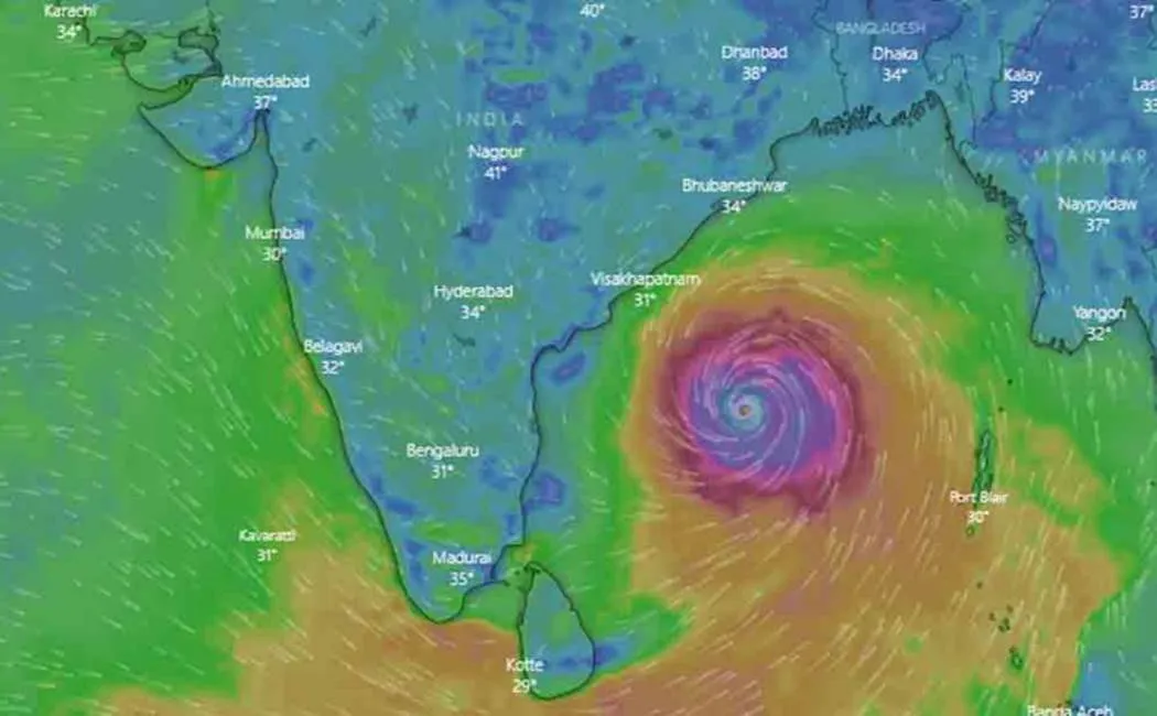 Cyclone Amphan new Update 