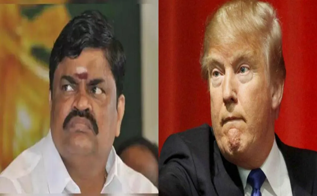 minister rajendara balaji about Trump India Visit  