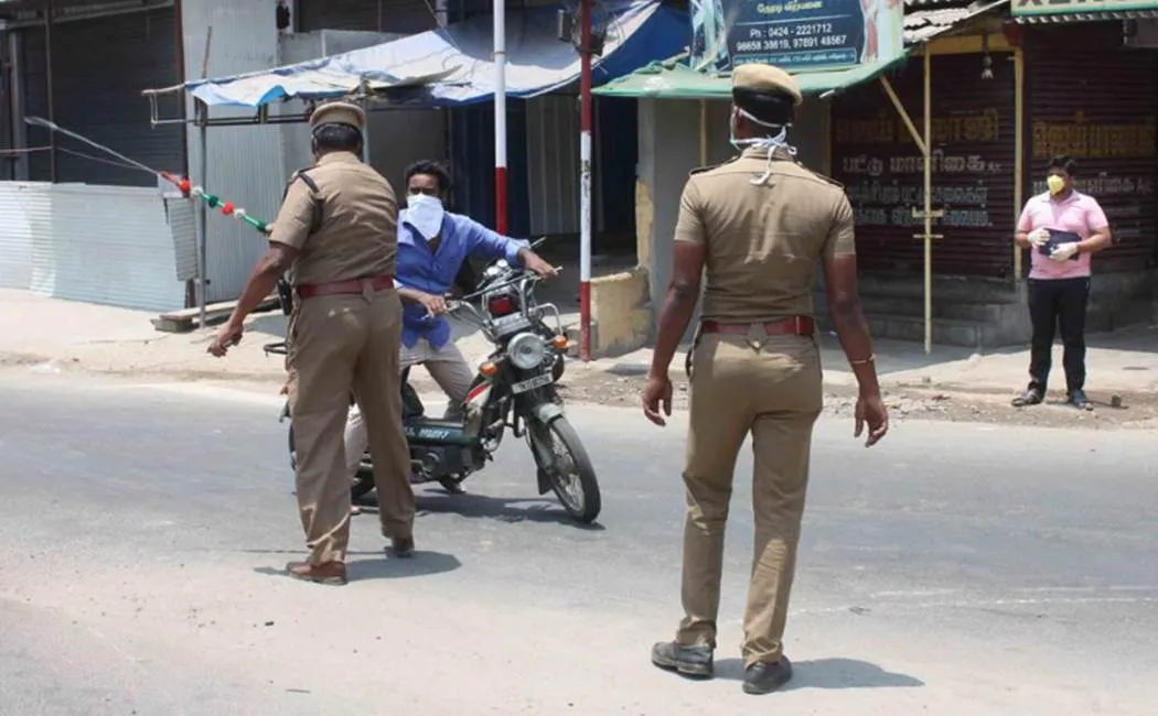  corona virus issue - Erode police Activity - Youth opinion   