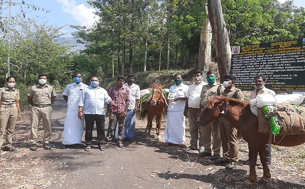  MP OPR sends rice to mountain people 