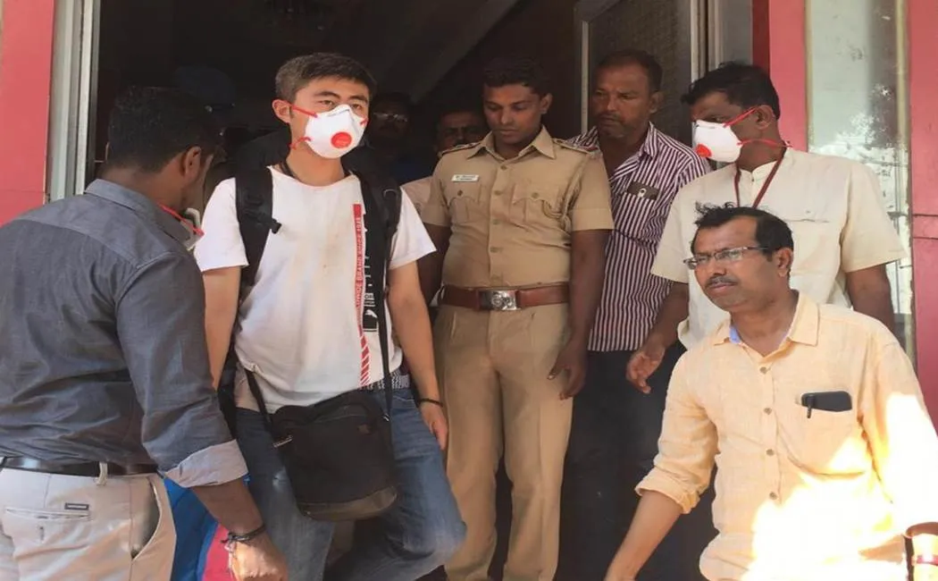 corona virus - Chinese youth - Rameswaram