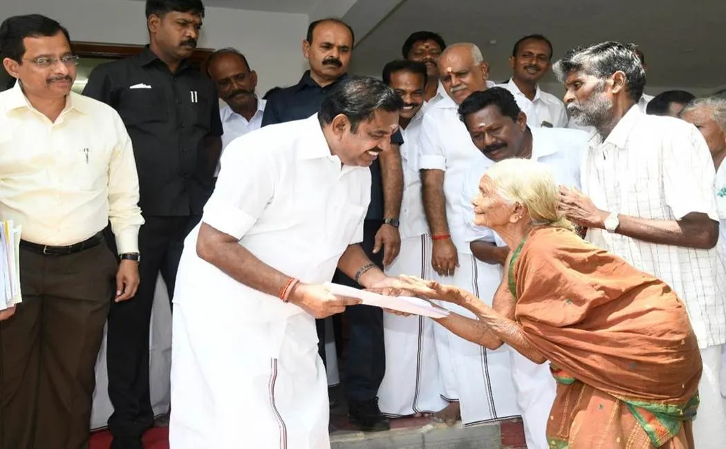 cm edappadi palaniswami Visit Native place 