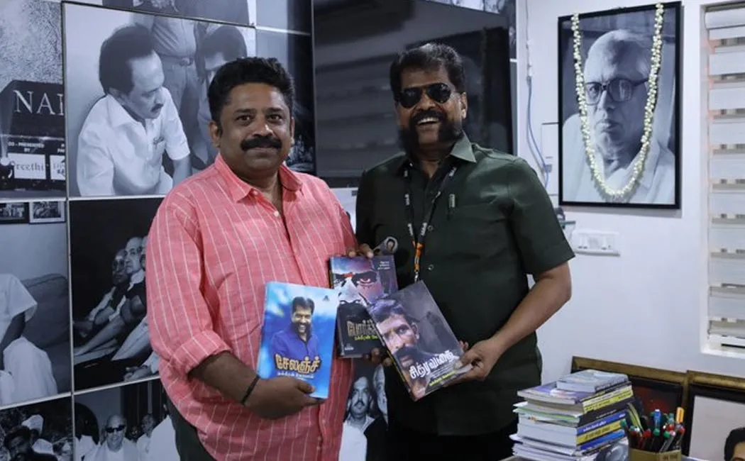 Seenu Ramasamy met nakkheeran chief editor 