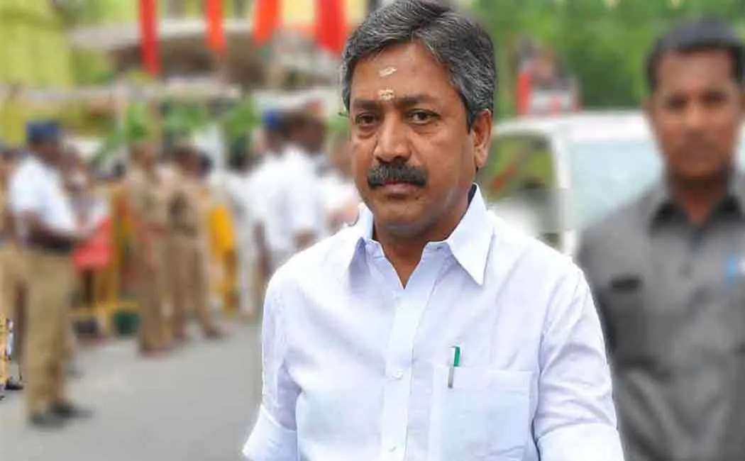 AIADMK office case; CV Shanmugam who gave a statement to CBCID