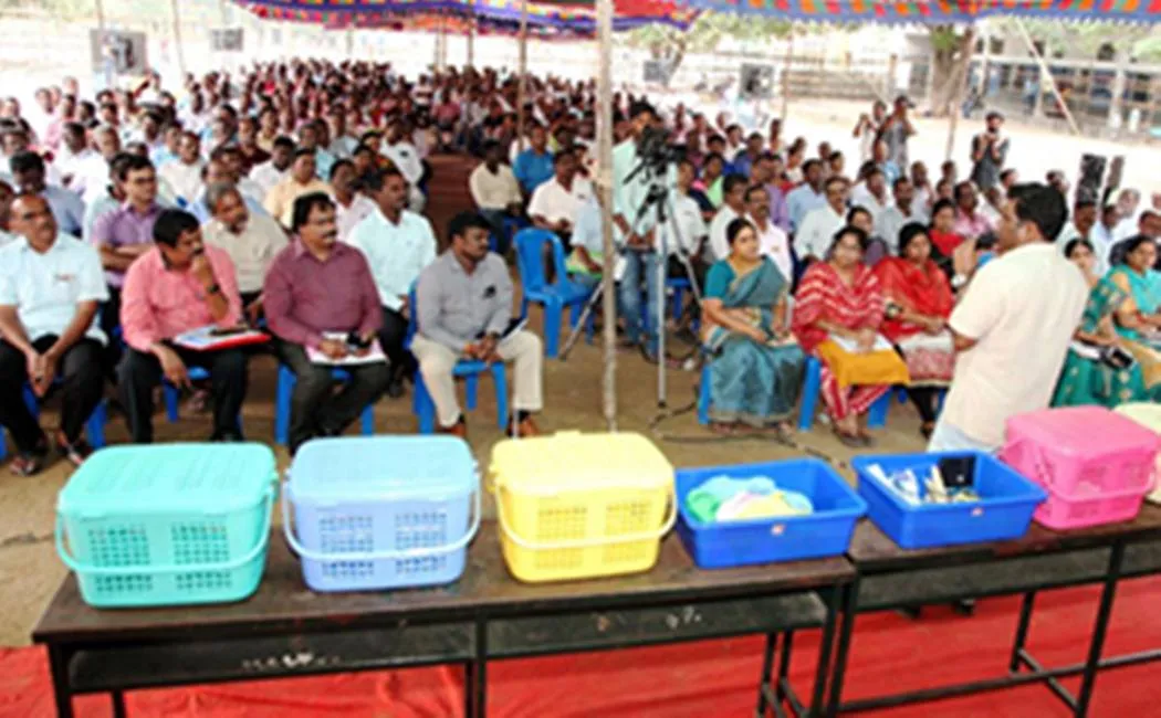 LOCAL BODY ELECTION-DMK LEADING IN DINDIGUL 