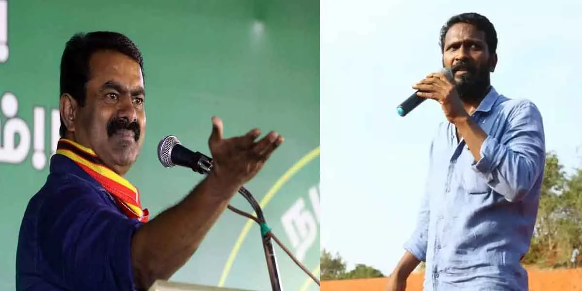 Produced by Seeman and directed by Vetrimaran. A new movie is in the making