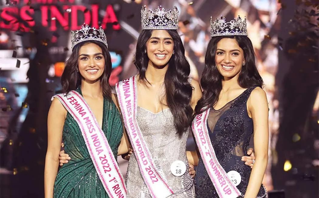 Sini Shetty crowned Femina Miss India World 2022