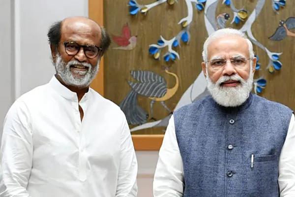 rajini thanked modi for he concern his health 