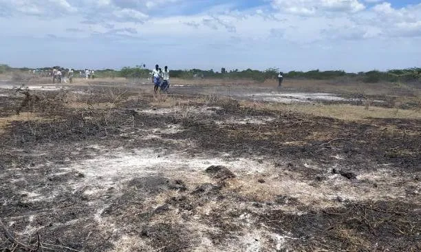 Pudukkottai-Flight crash-Rumor