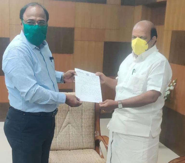 Corona virus issue -DMK MLA allocates Rs 25 lakh