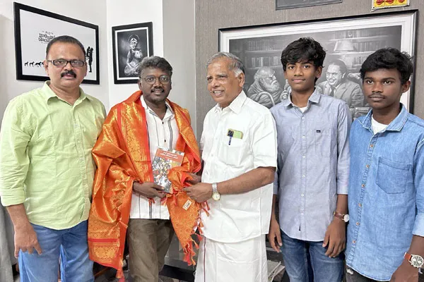 cpm leader ramakrishnan wishes mari selvaraj regards vaazhai success