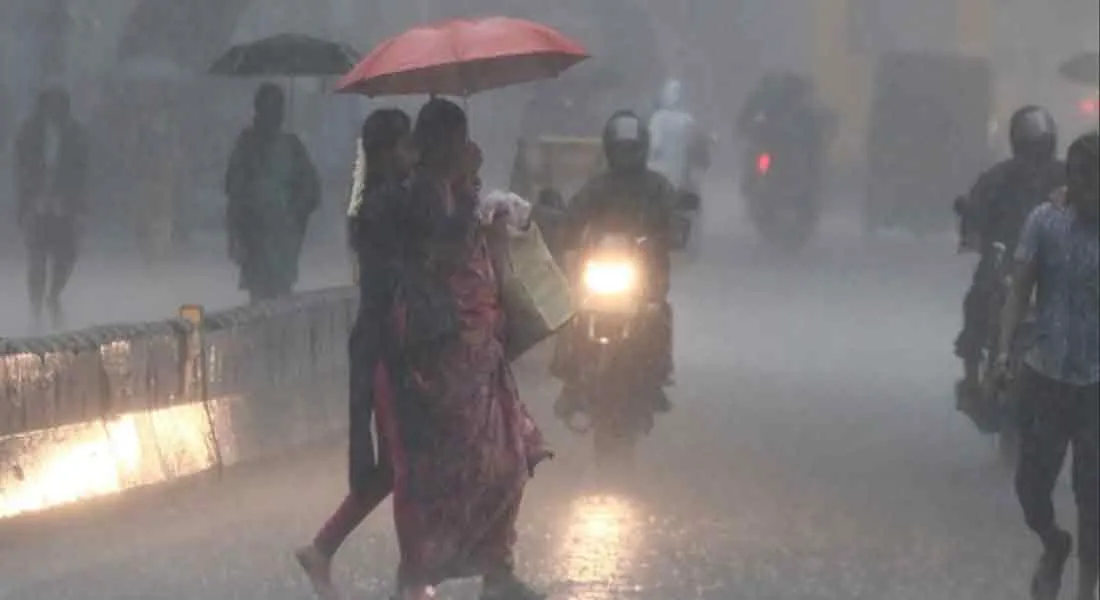  Heavy rains in various places in Tamilnadu