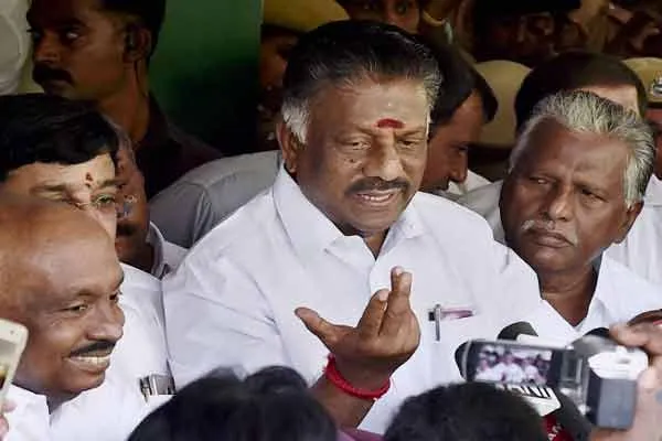 “The reason for this is DMK. Govt's indifference” - OPS condemns Tenkasi issue