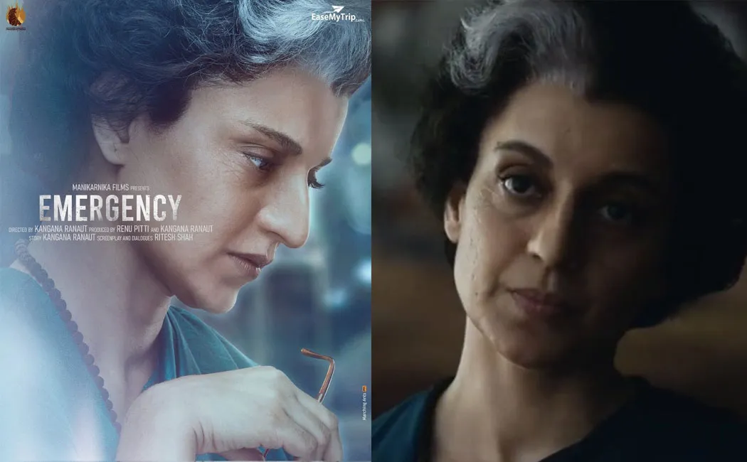 Kangana Ranaut As Indira Gandhi Emergency First Look Out now