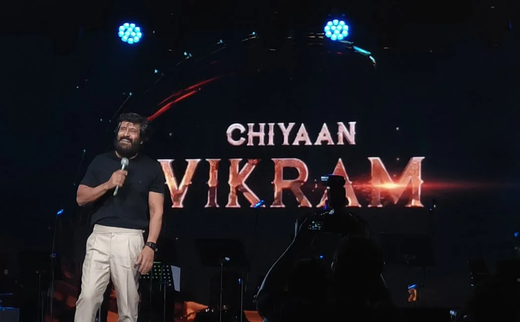vikram speech at 'cobra' movie audio launch