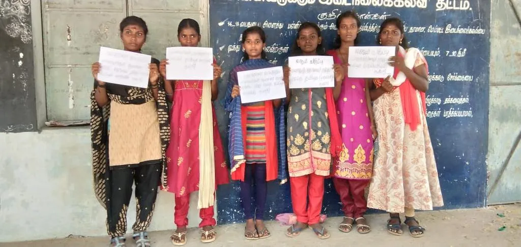 Students who thanked the Chief Minister eps