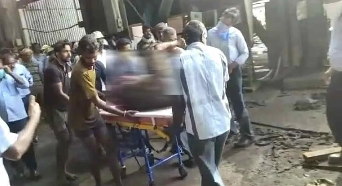 fire accident in nlc cuddalore