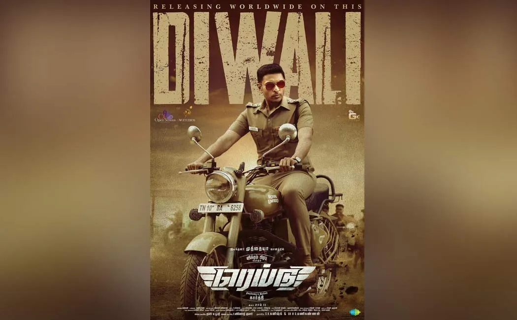 vikram prabhu raid movie to release in coming diwali 