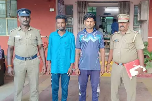 Two people were arrested for storing  