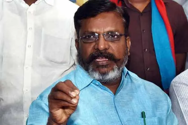 Thirumavalavan said  We oppose NEET because social justice is affected 