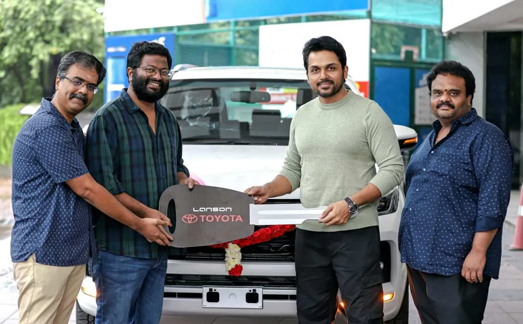 Sardaar movie success producer gifted car to ps mithran 
