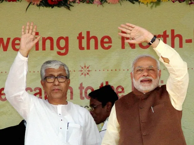manik with modi