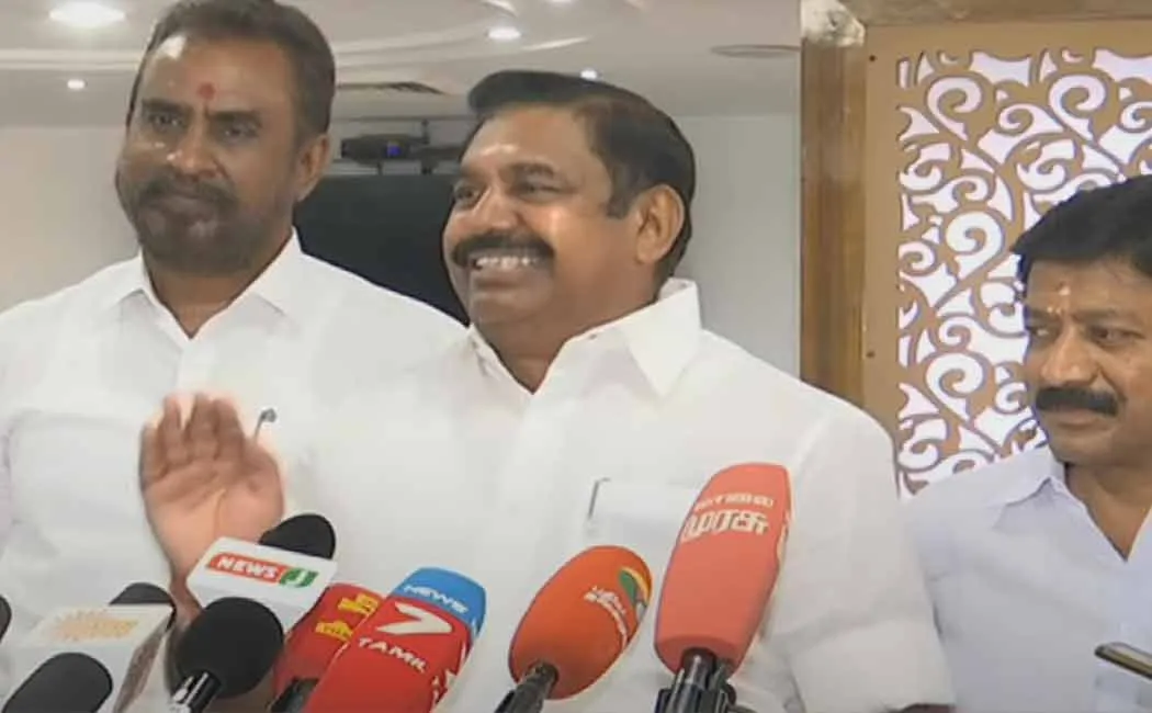 “There is no action in Tamil Nadu; We have brought it to the attention of the Home Minister” - EPS in Delhi