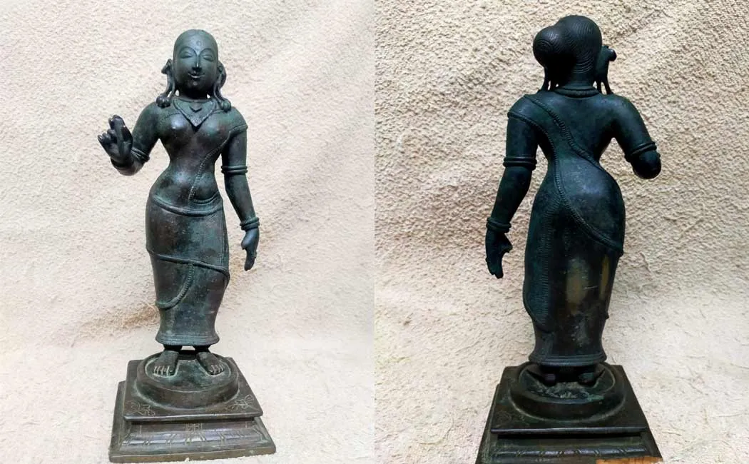 4 people arrested for retrieving Impon statue  Trichy
