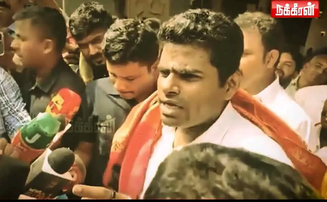 “10 more days; I am not going to let anyone down”- Annamalai