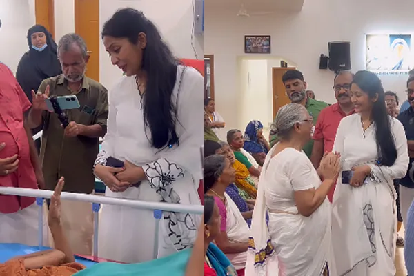 navya nair helped charity people with his saree sold