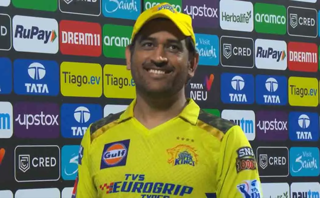 Dhoni's words to the players before the match; Dhoni's secret after the match