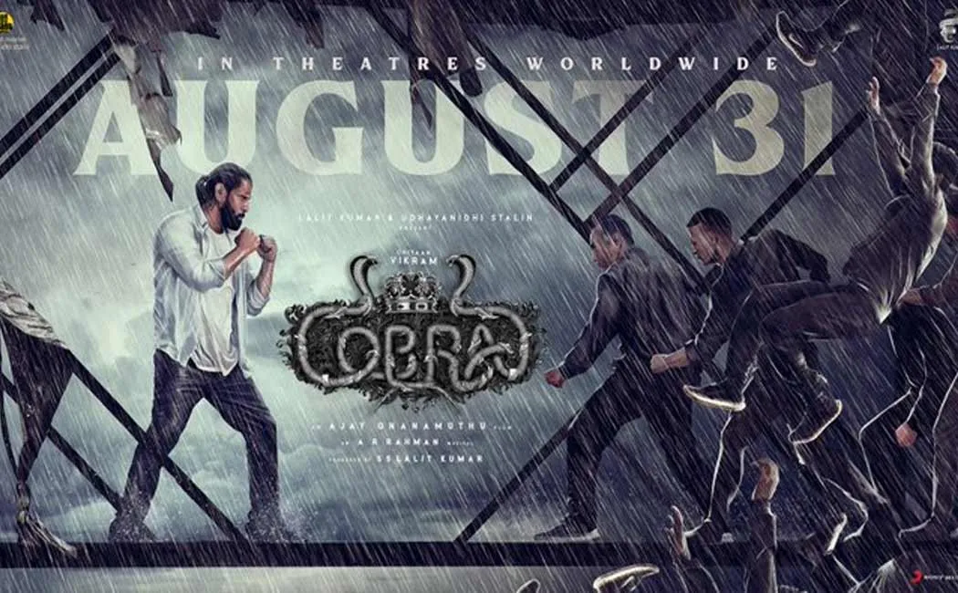 vikram cobra movie release on aug 31st