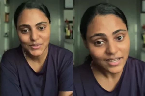 actress vincy aloshious clarification about his speech issue 